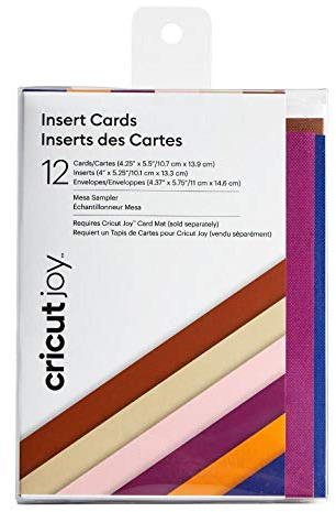 Cricut 2007255 Insert Cards, Mesa, for Cricut Joy