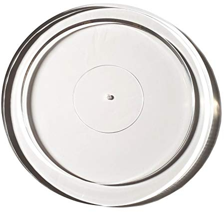 Acrylplatte Upgrade für Pro-Ject Debut DC/Evo/Pro, T1, 1Xpression, Music Hall MMF-2.1/2.2/2.3/3.3/5.1/5.1se/5.3/5.3se, Angels Horn und Crosley C6 Plattenspieler (transparent)