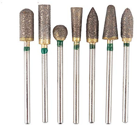 1 cabezal de pulido de esmeril de malla 100 para herramientas rotativas Dremel para limpiar tuberías, accesorios de pulido para tallar, 2038