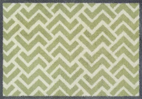 Turtle Mat - Sillbensplattor grön - Design, inomhus högabsorberande barriärmatta 60 x 85 cm ca. Multigreppstöd