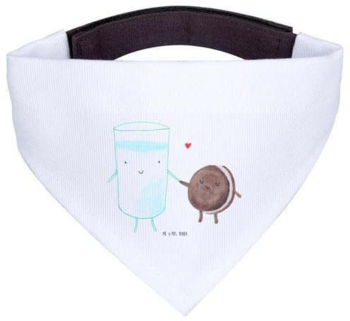 Mr. & Mrs. Panda Hundehalstuch S Milch Keks - Geschenk, Kekse, Tuch, Hunde, Cookie, Lustige Sprüche, Kleine, Milk, Halstuch, Kaffee