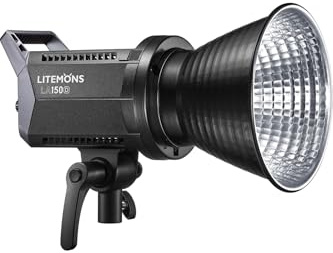 Godox Litemons LA150D Studio LED-Videoleuchte 190 W Fotografie Licht 5600 K Farbtemperatur 8 FX Lichteffekte CRI96+ TLCI97+ Bowens Mount APP Fernbedienung für Home Studio Vlog Portrait