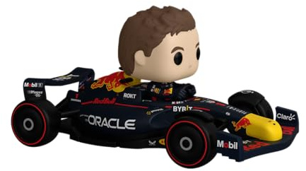 Funko POP! Rides Super Deluxe: Formula 1 - Max Verstappen - Red Bull | Offizielles Sport Merch - Vinyl Sammelfigur als Regal Deko - Geschenkidee zum Geburtstag für Fans und Sammler