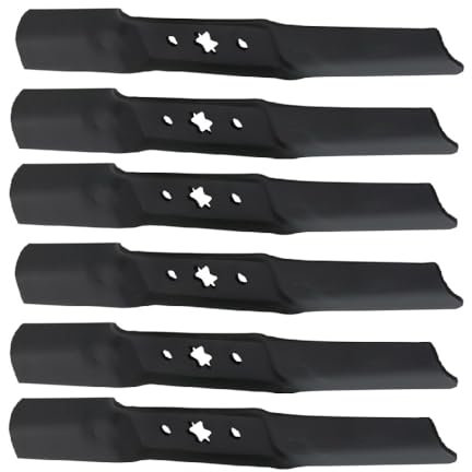 KEDAKEJI 6 Stück 742-05056A 742-05056A Mulchmesser, kompatibel mit MTD Cub Cadet RZT-L54 XT1 XT2, Troy-Bilt Rasentraktor OEM-Nr. 742-05056A 742-05056A 942-05056A