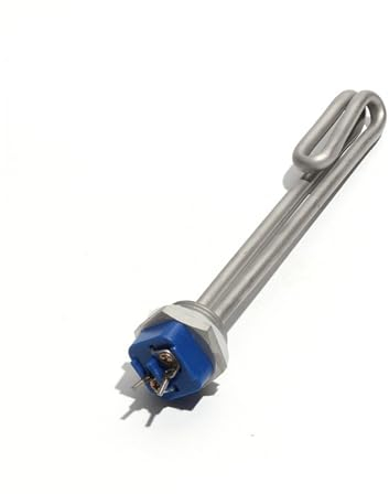SSIMOO 1 BSP Heating Element 220V-240V DN25 Screw In Type Water Immersion Heater For Water Boiler kindly(Color:2KW 190mmL)