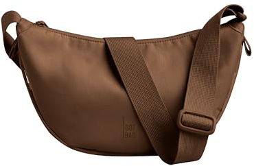 GOT BAG Crossbody Moon Bag | Halbmond Handtasche Wasserabweisend | Stylische Umhängetasche mit verstellbarem Gurt (trench, small)
