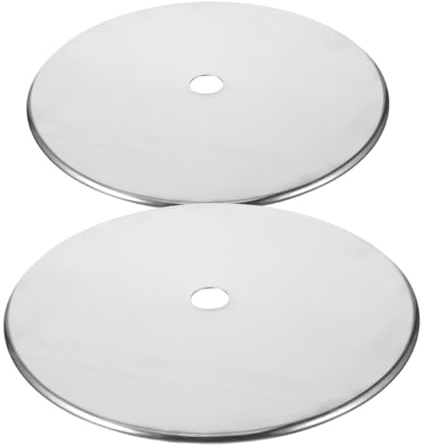 MAGICLULU 2pièces Plaque Adaptation Pour Plaque à Induction Diffuseur De Chaleur Pour Cuisson à Induction De Conversion Pour Cuisson