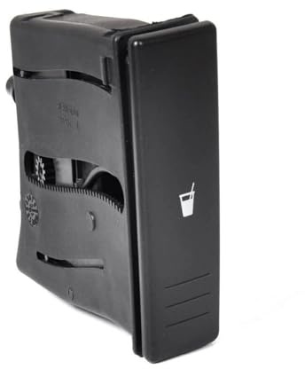 PEPKWELYCB Getränkehalter Auto Lüftung Für VW Für Polo 9N 2002 2003 2004 2005 2006 2007 2008 2009 2010 Auto Mittelkonsole Getränkehalter 6Q0858602E 6Q0 858 602 Getränkeregal(Black)