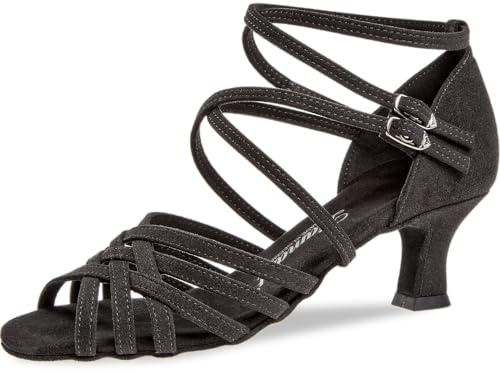 Diamant 108-036-335-Estrecho, Zapatos de Baile Latino y estándar Mujer, Negro 335, 44 EU