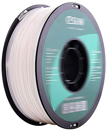 3D-Drucker-Verbrauchsmaterialien, ABS-Filament 1,75 mm, 3D-Druckerfilament, niedriger Geruch, nicht stechendes ABS-Weiß,5kg