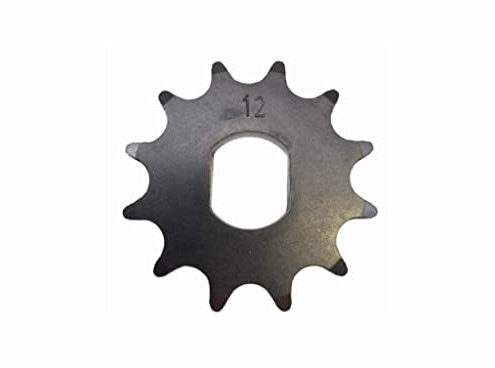 Kettenritzel 12 Zähne passend für Simson S51 S53 S70, SR50 SR80, Schwalbe KR51/2 – 1/2 x 5,4 Teilung, Ersatzteil passend für Simson Moped-Modelle