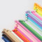 540 tiras de papel de estrella de origami, papel de color de doble cara para decoraciones de estrellas de la suerte, manualidades y plegables