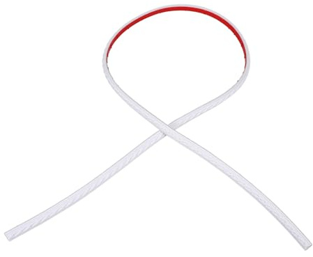 OSALADI Moulures Adhésives Pvc Autocollantes Flexible, Bande Décorative Blanche 1 M, Moulures Murales Auto-adhésives Pour Angles Et Murs Intérieurs, Décor Salon Et Plafond, Installation Facile