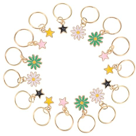 LRXIYODE 25pièces Lot De Bijoux Pour Cheveux Anneaux Pour Dreadlocks Décorations Pour Tresses Accessoire Pour Cheveux Femmes