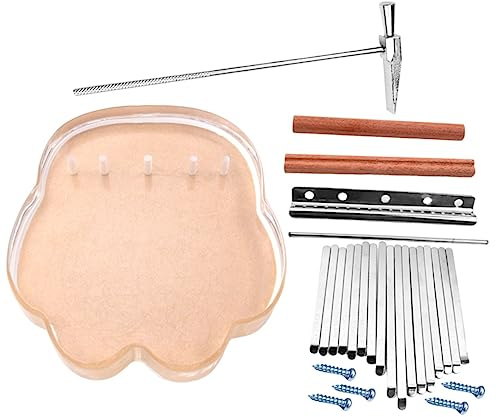 CIMAXIC 1 Satz Tasten Kalimba Diy Finger Piano Bausatz für Einfach Zusammenzubauen Musikinstrument für Kreative Eltern Aktivitäten