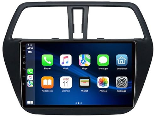 ADDUE For Car Gps Radio Android 14 9 Inch Touchscreen Radio for Suzuki SX4 2 2012-2016,with Bluetooth USB Wifi Support SWC 1080P TV,with Car Stereo AND Backup Camera,E 8 Core 4G+Wifi 4G+64G