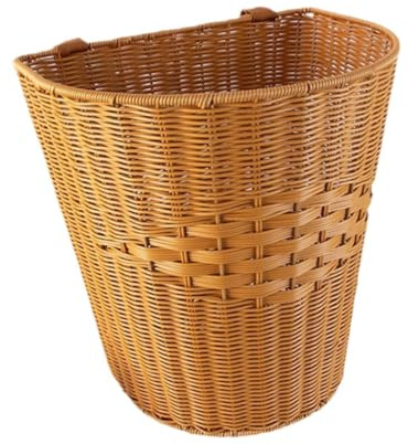 Generic Cestino Raccolta Cestino per Picnic Cestino da Raccolta Frutta Cestino Zaino Portaoggetti PP Leggero con Spallacci Adatto a Mercato Fattoria Giardino