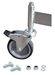 Fahrrolle Ø125 gebremst f. Podestleiter 5-6 Stuf. Krause 820532