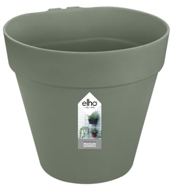Elho Loft Urban Green Wall Pot Single 15 - Vaso per Esterno - Ø 15.0 x H 13.5 cm - Verde/Pistache Green