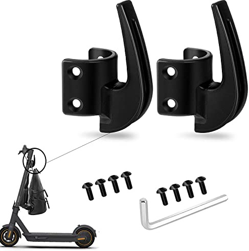 YINUOHUA (2 Stück) Haken für Max G30 Ninebot E Scooter Zubehör, Elektroroller Haken Kompatibel für Ninebot Max G30 D 2 neue Starke Haken E Scooter Haken Zubehör