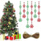 Bastones Caramelo Navidad,24 Piezas Bastones de Caramelo Adorno,Adorno de Navidad Rojo y Blanco,Adornos Arbol Navidad,para Fiesta de Decoración de Árbol de Navidad