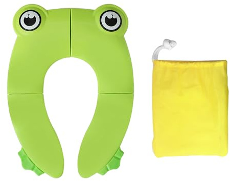 Asiento de inodoro de 1 pieza, bolsillo con cordón de 1 pieza, asiento de inodoro para niños pequeños, almohadilla de entrenamiento para ir al baño, asiento de inodoro para niños pequeños