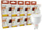 FactorLED Bombilla LED GU10, 10W, Pack 10 unidades, 1200Lm, 220V, Lámpara Dicroica, Angulo De Apertura 110º (2700K)