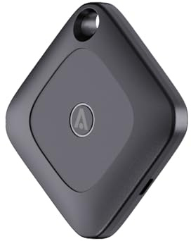 Alkaya 2er Pack GPS Tracker & Smart Tracker – Der Air Tracker für Apple iOS & Find My App. Perfekt zum Finden von Schlüsseln, Taschen & mehr. AR Ortung, Langer Akku, wasserfest.