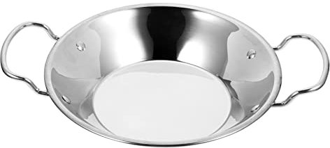 MAGICLULU Olla Caliente Inoxidable Doble Mango Wok De Cocina Utensilio De Limpiar