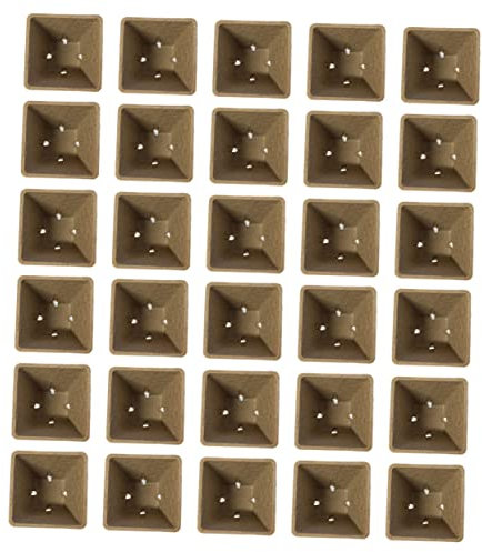 Toyvian 100pezzi Da Vivaio in Resistente Contenitore Per Piantagione Tazza Da Vivaio e