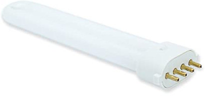 Technical Precision Replacement for Rayovac F9w-1 Light Bulb 9W CFL Bulb - Double Tube Compact Fluorescent T4 Bulb - 2G7 4-Pin Base - 6500K Daylight - 1 Pack