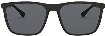EMPORIO ARMANI Unisex 0EA4150 Fanny Gürteltaschen, Black Rubber, 116