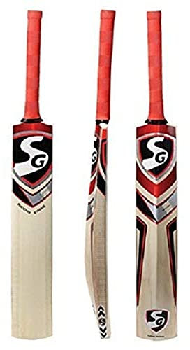 SG SG01CR140012-CB cricketracket för män, beige, kort handtag