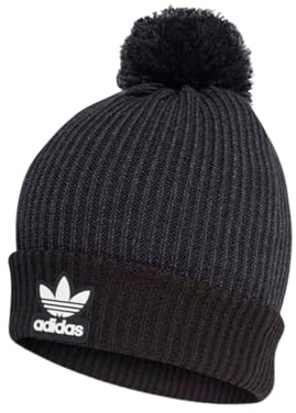 adidas Unisex Ac Pom Beanie Hat, Schwarz, 3XL EU