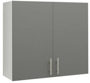 JD Greta 800mm Kitchen Wall Cabinet with Door – Wall Unit – Grey Matt – Modern Storage Cupboard
