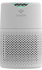 TrueLife AIR Purifier P3 WiFi Air Purifier with UV Lamp and Ioniser, 260 m3/h, Mobile App, Air Quality Display, Dirt Detection, Cleaning, Dust Sensor, Night Mode, Replaceable HEPA Filter
