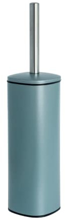 Blue Canyon Santorini WC-Bürste & Halter für Badezimmer, Flexible Toilettenschüssel Kunststoff Bürstenkopf für Tiefenreinigung, kompakte Größe, Elegantes Design, mintgrün