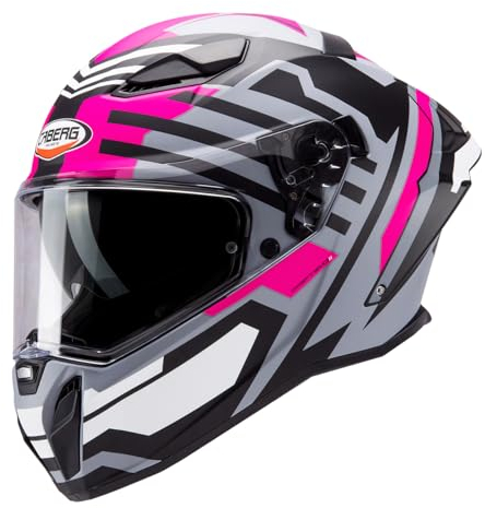 CABERG Helmet Drift EVO II Horizon MATT Grey / Black / Fuchsia M