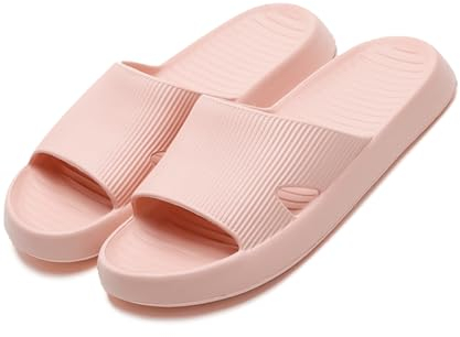 Anmerl Ciabatte Donna Uomo Estive, Pantofole da Casa Morbide e Comode, Ciabatte da Doccia Bagno Antiscivolo Asciugatura Rapida Sandali da Mare Spiaggia Piscina