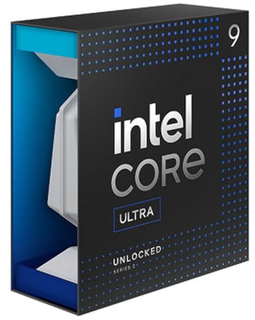 Intel® Core™ Ultra 9 per sistemi processore desktop 285 24 cores (8 P-cores + 16 E-cores) fino a 5.6 GHz