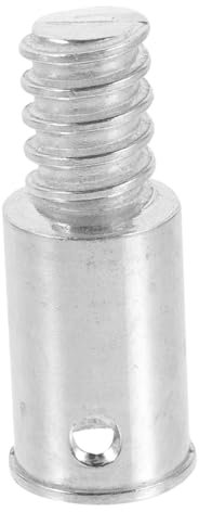 NIYANGLE Threaded Broom Handle Adapter, 25mm Aluminium Alloy External Thread End Replacement for Wooden or Iron Rods, Secure Fit for Mop Heads and Extension Poles