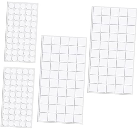 BATHVEVE 200stücke Durchsichtige Klebepunkte Doppelseitiges Klebeband Transparent Selbstklebende Punktaufkleber Entfernbarer Punktkleber Für Ballons Fotos Poster Sammelalben Langlebig
