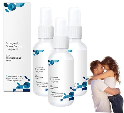 30ML Spray aux Algues pour Hommes,Spray Retardant pour Homme, Brume Légère et Rafraîchissante pour le Soin Personnel Quotidien, Formule Douce à Séchage Rapide (3)