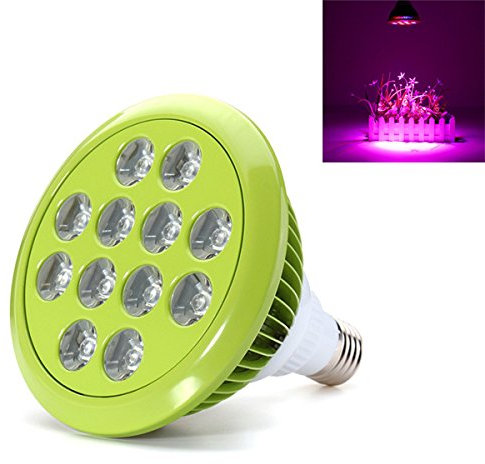 MASUNN 12W/24W E27-Led-Pflanze Gemüse Hydroponische Vollspektrum Wachsen Licht Lampe Indoor - 12W