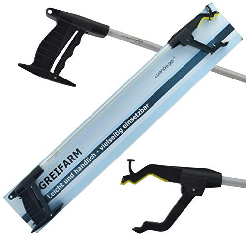 Weinberger Greifarm Müllgreifer Greifzange Müllzange Greif-Hilfe Greifer Magnet