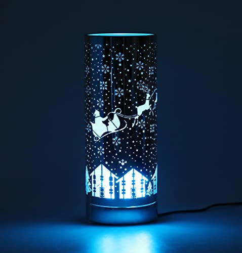 The Leonardo Collection L&P Home & Gifts Desire Aroma melt Oil Aromatherapy Wax lamp. Fragrance Burner for Home/Bedroom/Living Room/Office/Gym. Christmas Santa Design.