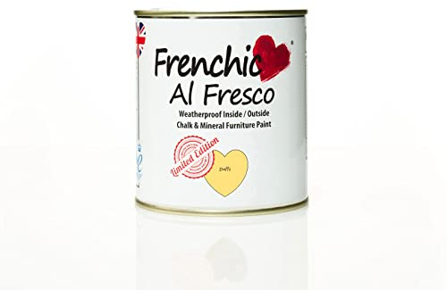 Frenchic Al Fresco, Daffs, Chalk and Mineral Paint, Weatherproof, For Inside/Outside, Limited Edition (500ml)