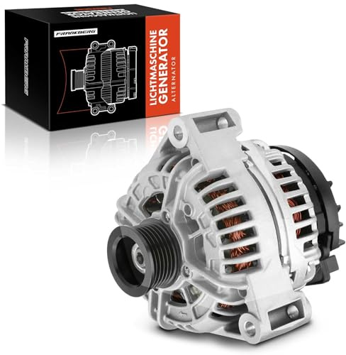 Frankberg Lichtmaschine Generator Kompatibel mit W210 S210 1996-2009 | Kompatibel mit Crossfire 2003-2008 W202 W203 CL203 S203 1997-2007 C208 C209 A208 A209 1997-2005 W639 2003-2014