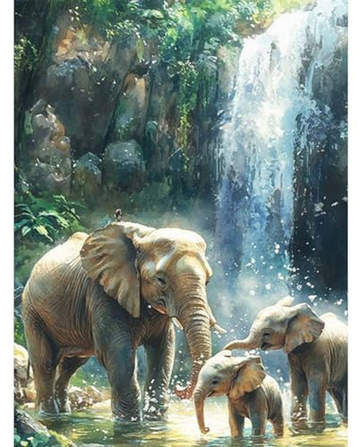 RICUVED Giraffe Diamond Painting Erwachsene, 5D Giraffe Diamant Painting Bilder Erwachsene, DIY Diamond Painting Bilder Tiere Diamant Malerei Set für Wanddekoration 30x40cm