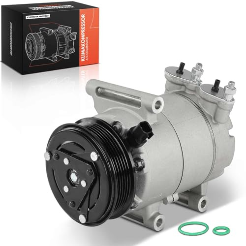 Frankberg Compressore dell'aria condizionata con frizione Diesel Compatibile con Mondeo IV BA7 Galaxy WA6 Galaxy MK II WA6 S-Max WA6 Freelander 2 L359 LR002649, compreso l'olio preconfezionato